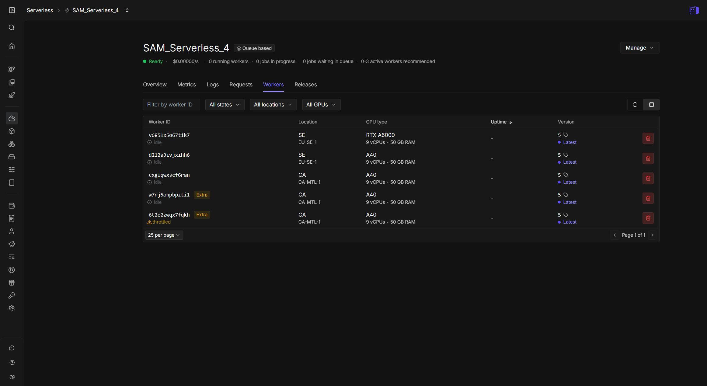 Serverless Deployment